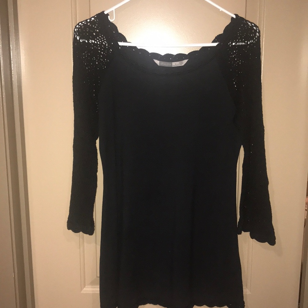 Athleta Crochet Sleeve Tunic